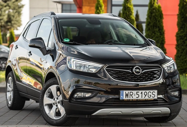 Opel Mokka cena 67700 przebieg: 77300, rok produkcji 2017 z Czarna Woda małe 379